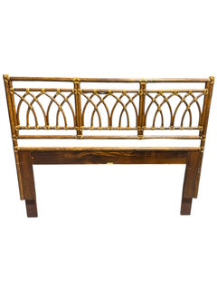 Rattan  Headboard by McGuire