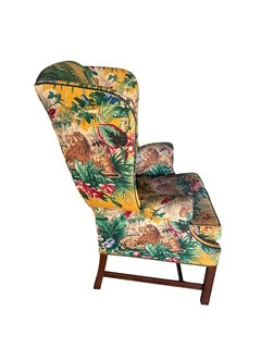 Pair Wingback Chairs (Large Scale)