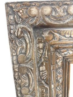 Large Carved Wood Mirror