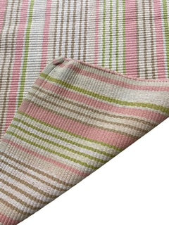 Multi Colored Vertical Pink Stripes Rug
