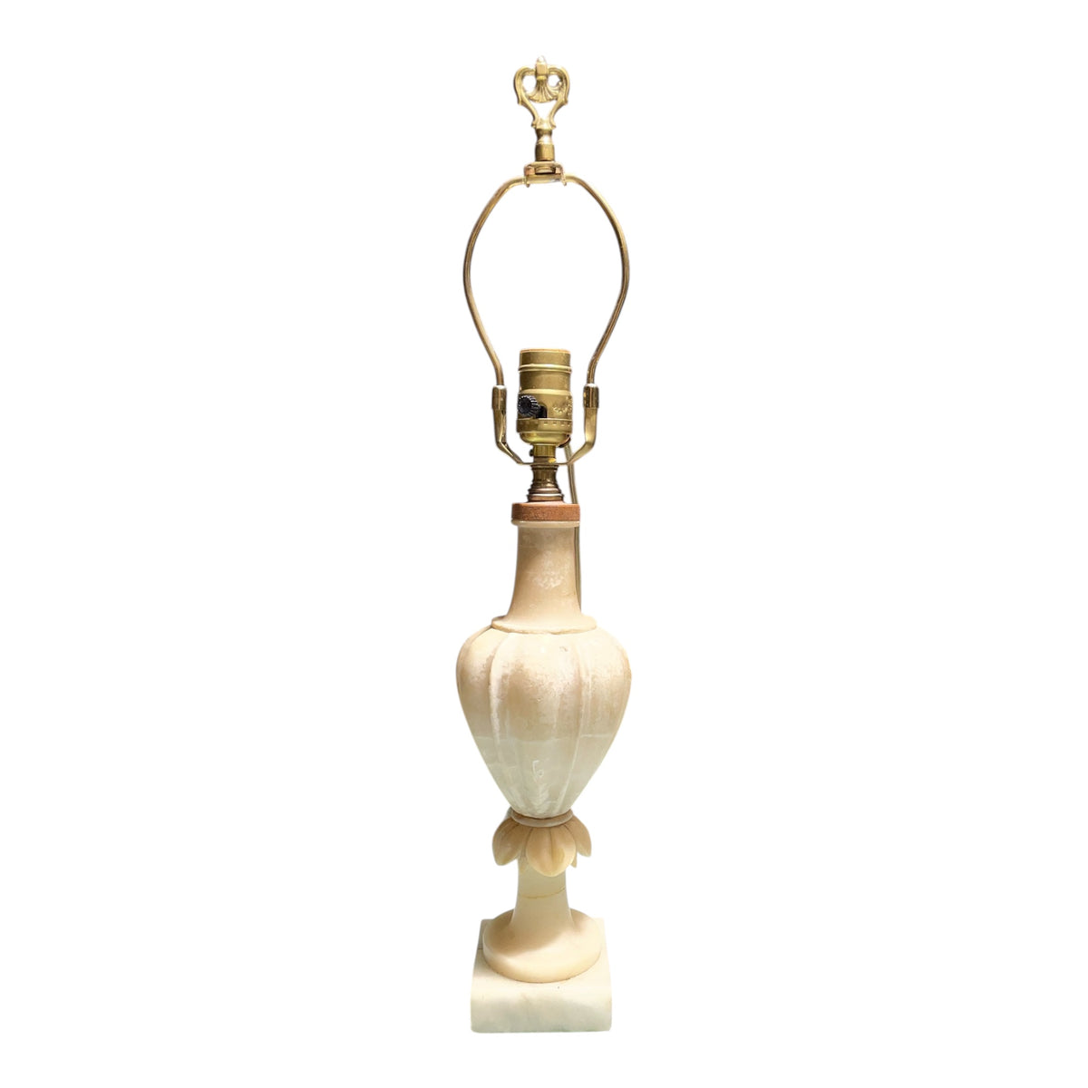 Alabaster Table Lamp Urn Form