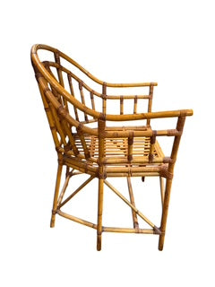 Pair Bamboo Chairs
