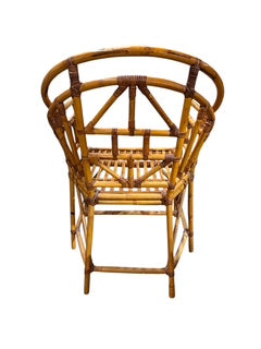 Pair Bamboo Chairs
