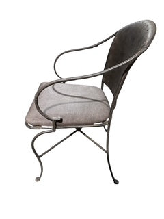 Spanish Revival Wrought Iron Chairs