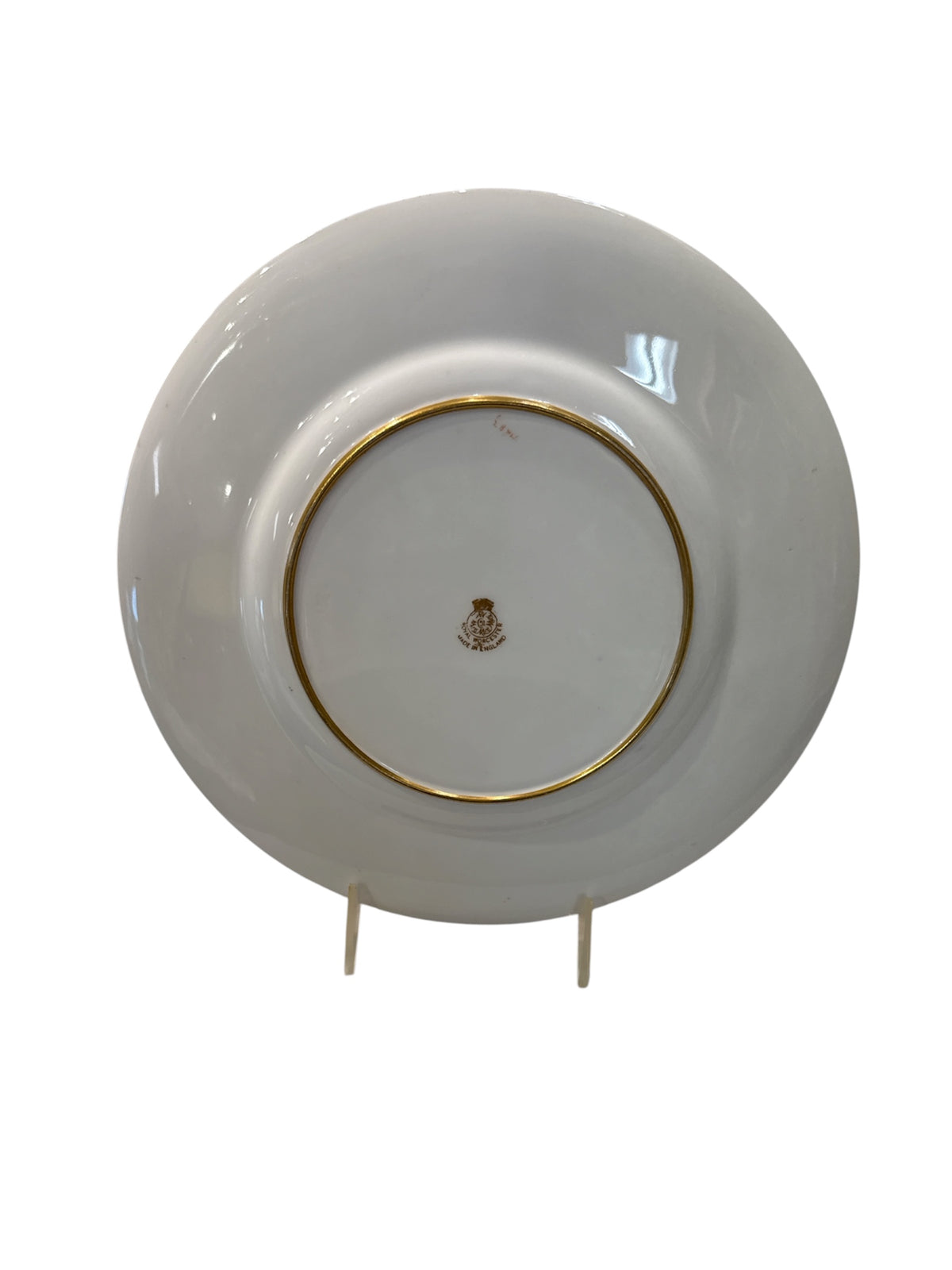 Royal Worcester Red & Gold Plates