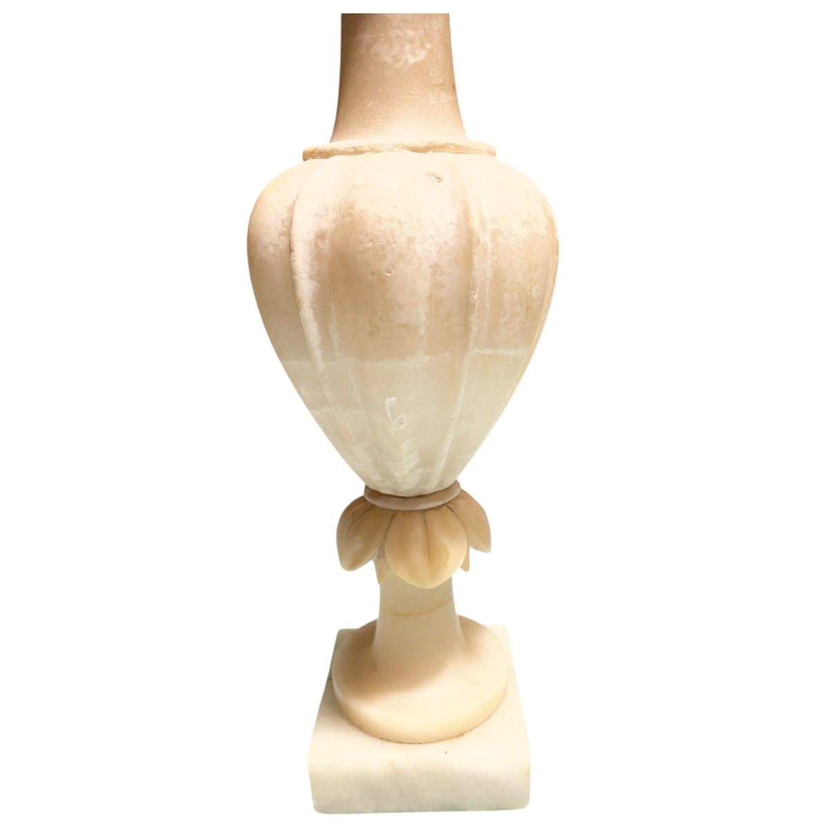 Alabaster Table Lamp Urn Form
