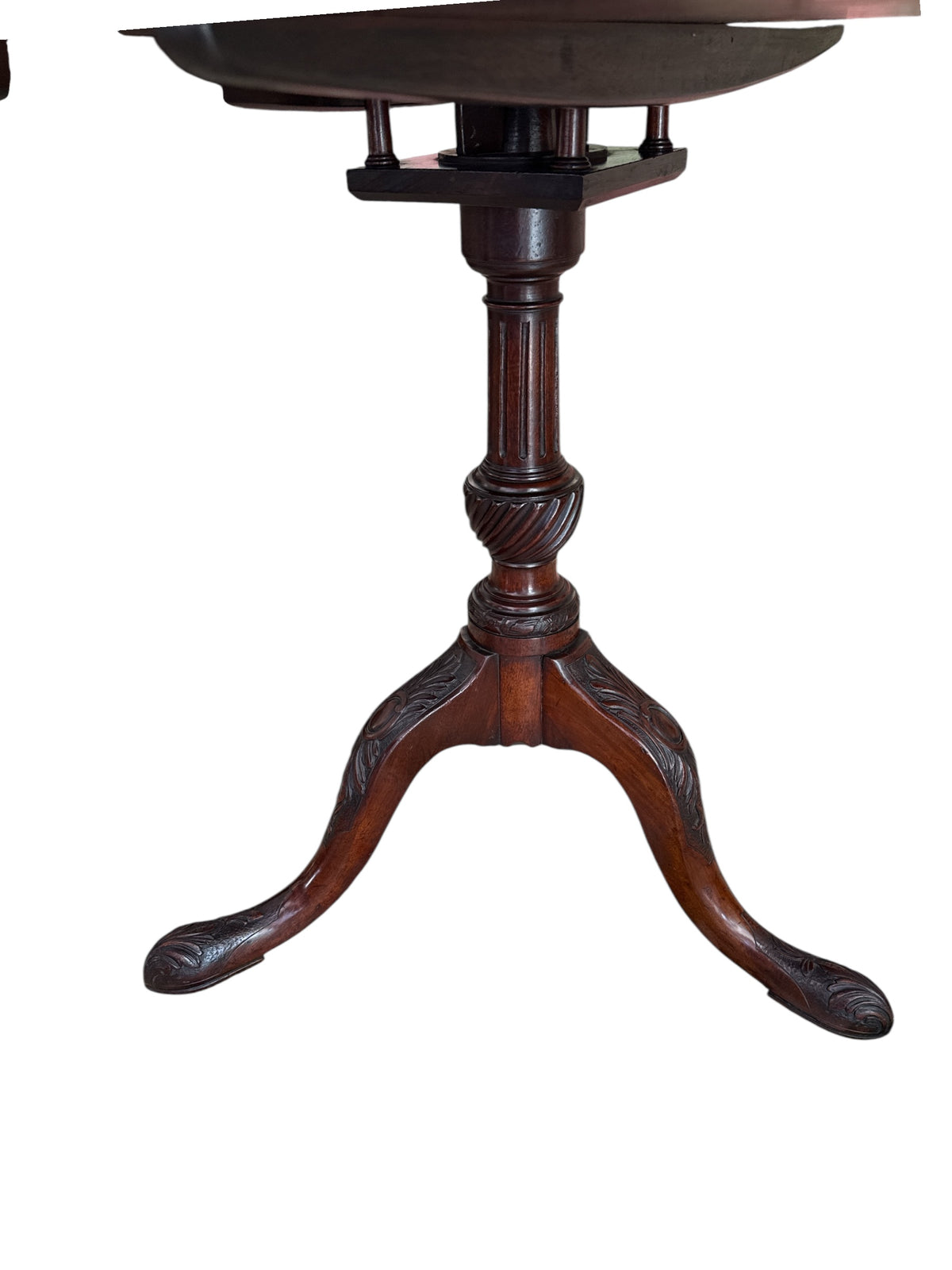 George II Mahogany Tilt-Top Table
