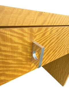 Pair Modern Form Side Tables Possibly Joseph Jeup