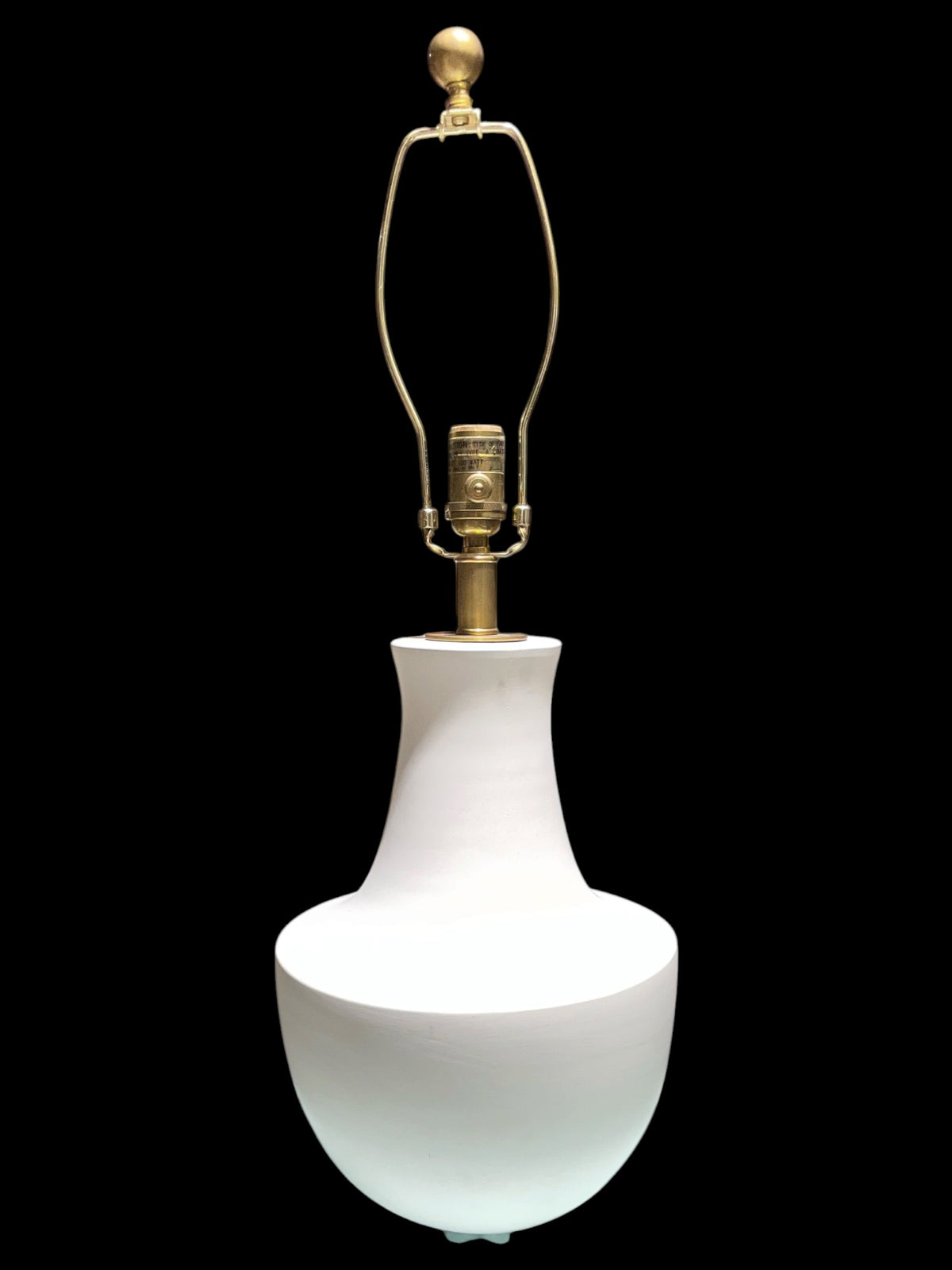 White Table Lamp by Visual Comfort