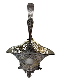 Continental 19th Century Sterling Basket