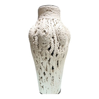 Glazed Ceramic Perforated Urn Lamp