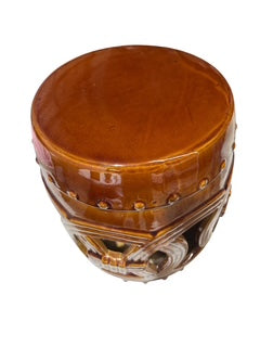 Carmel Color Glazed Garden Seat