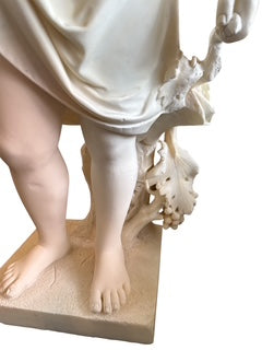 Marble Statue Of Boy - Has Age