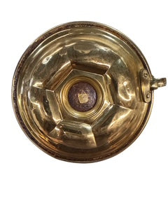 Vintage Brass Round Chamber Stick