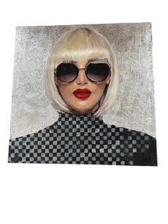 Art of Woman with Sunglasses