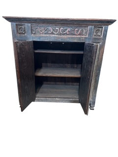 Flemish Gothic Revival Style Cabinet