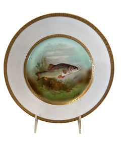 Set of Twelve Fish Plates