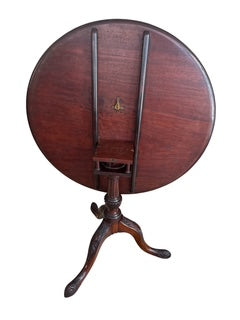 George II Mahogany Tilt-Top Table