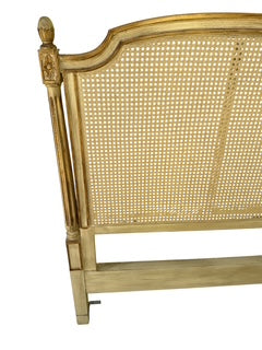 King Size Cane Back Traditional Style Headboard