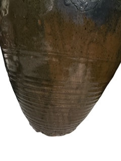 Large Glazed Colored Vase