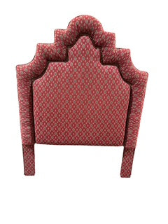 Pair Custon Twin Headboards With Nail Heads