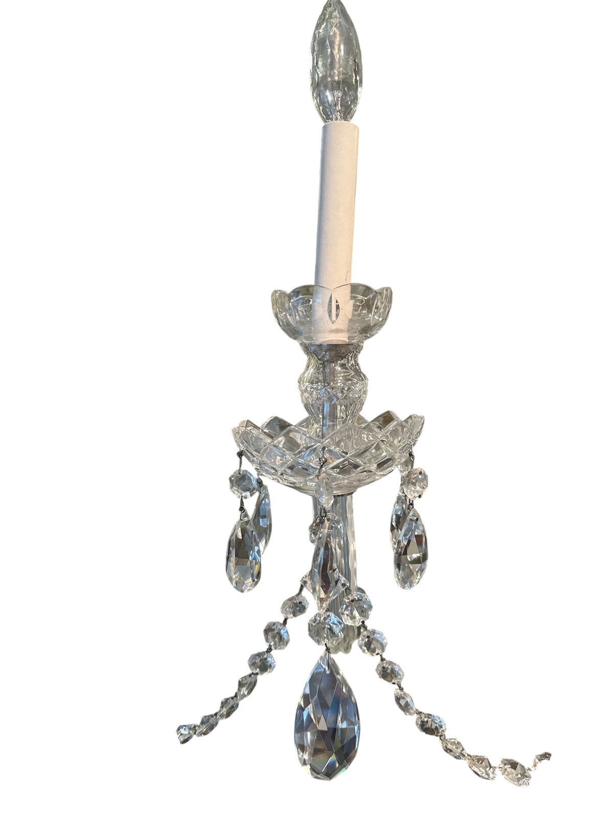 Irish Crystal Eight Light Chandelier - Nestle Company