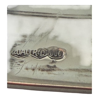 Oval Sterling Tray