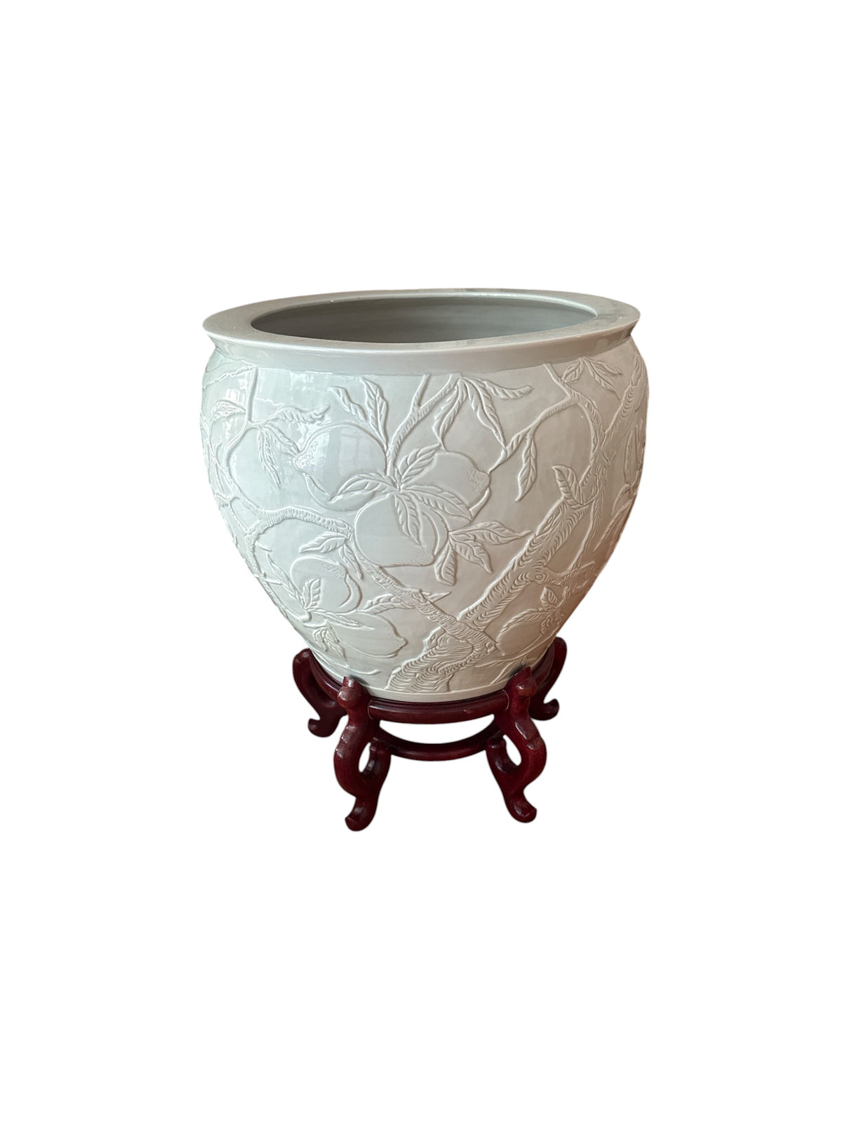 Large Fish Bowl Jardiniere or Planter