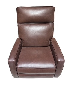Brown Leather Swivel Chair