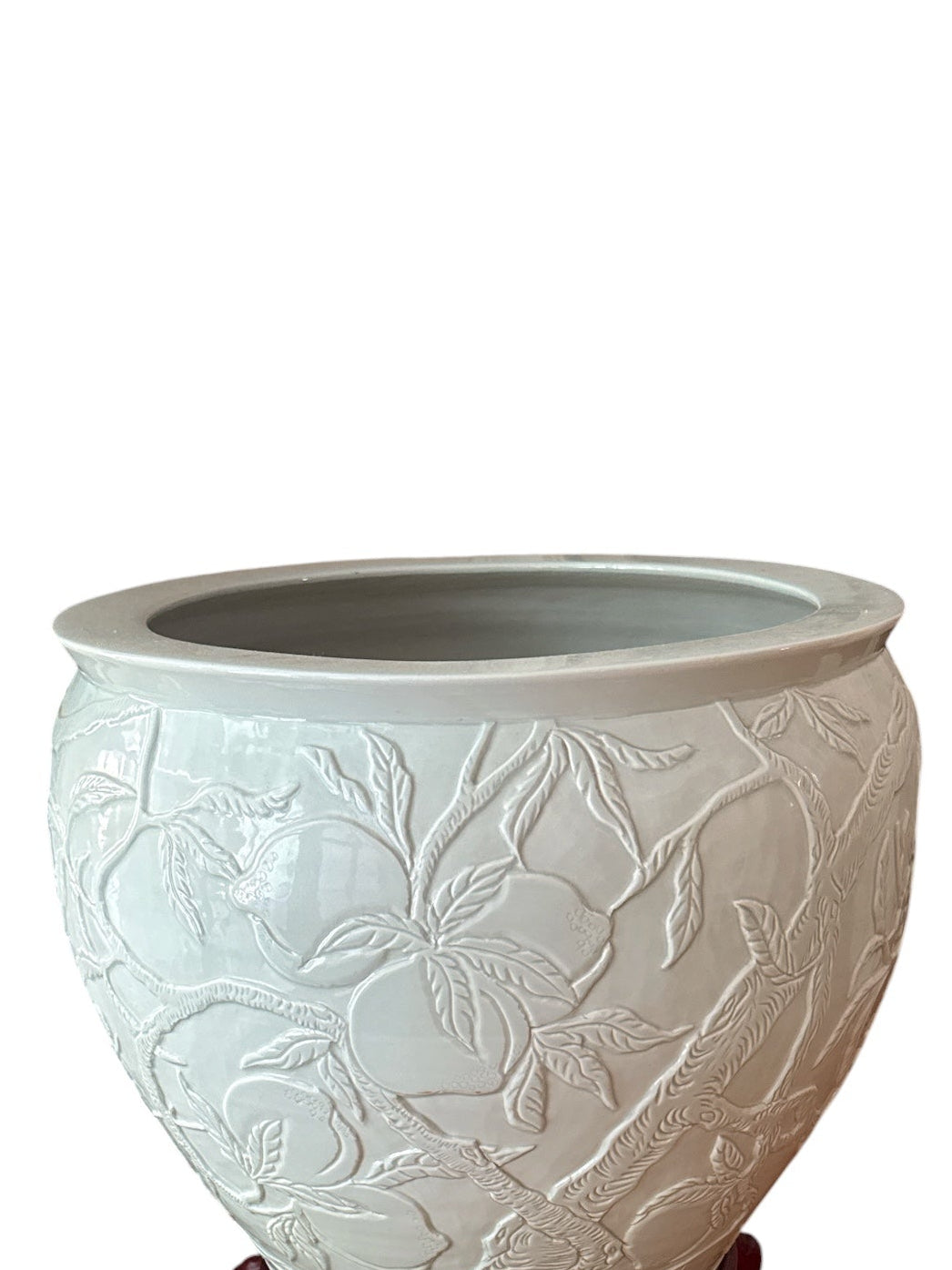 Large Fish Bowl Jardiniere or Planter
