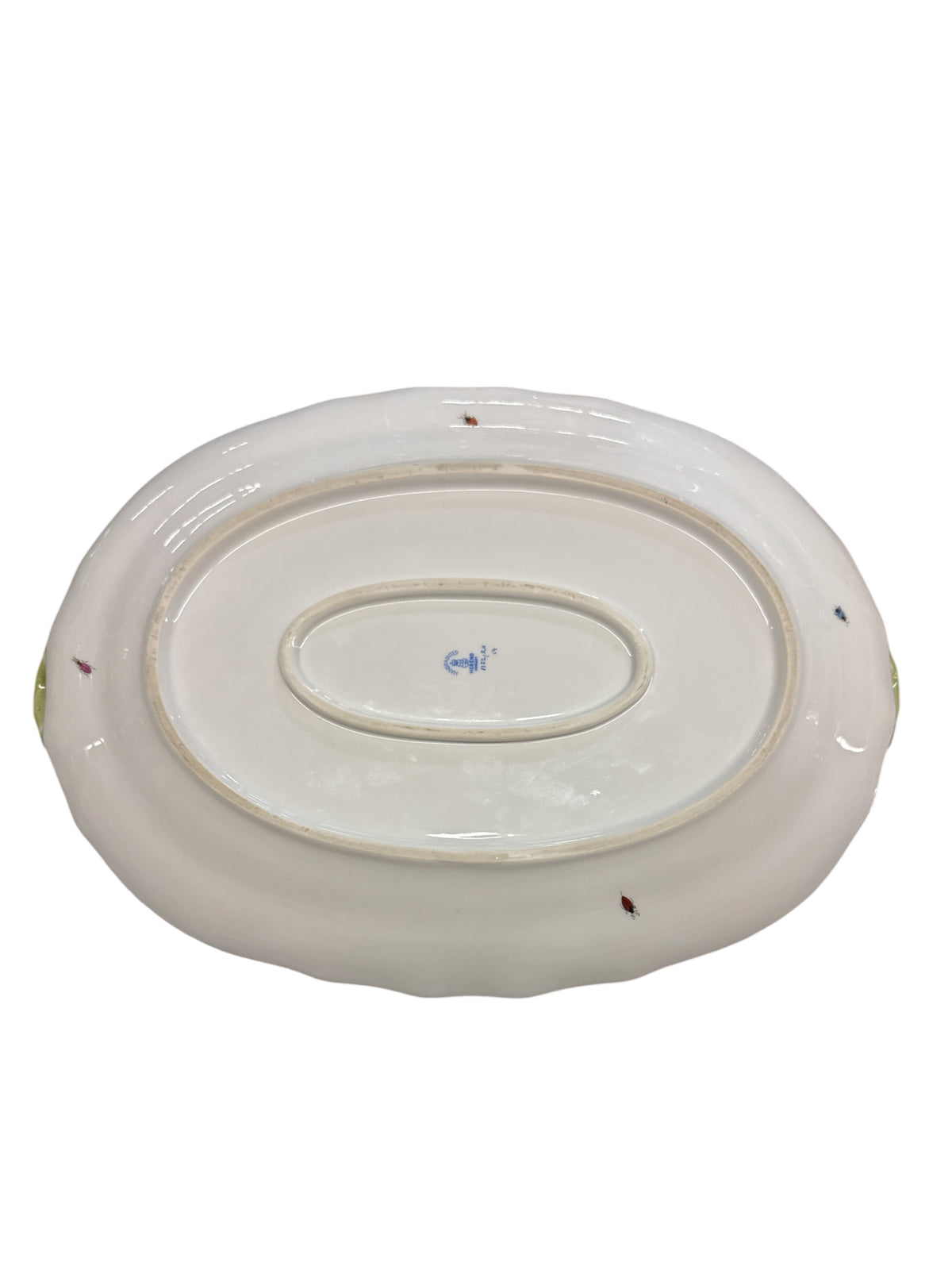 Herend Rothshild Bird - Oval Serving Plate with Handles 16"