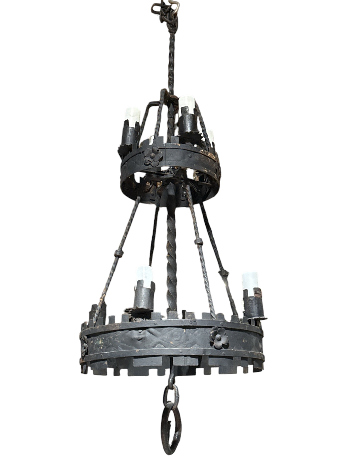 Rustic Black Metal Fixture