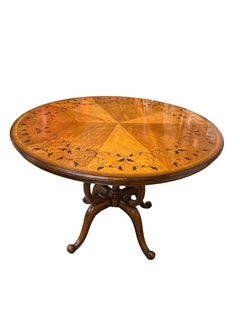 Center Table Floral Inlay Top