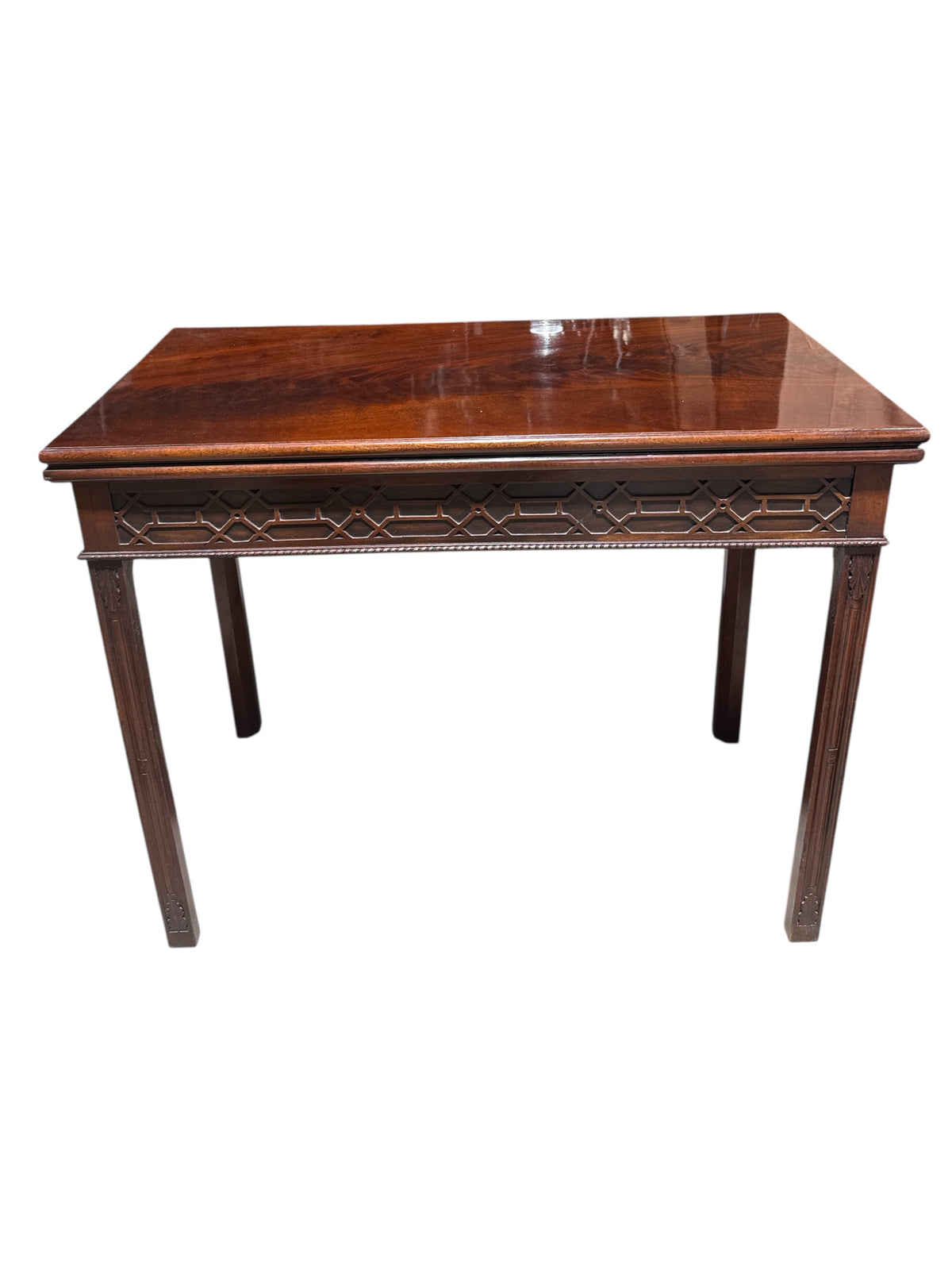 Irish Accordian Action Chippendale Games Table