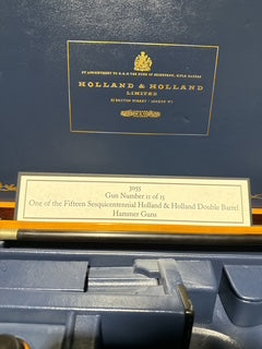 Holland and Holland Luxury Gun Cleaning and Maintenance Kit-Leather Lined
