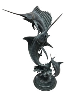 Gallery Wildlife Sculpture 'Grand Slam Marlin'