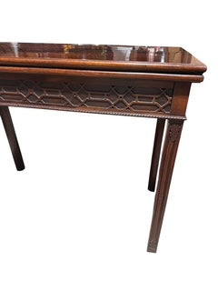 Irish Accordian Action Chippendale Games Table