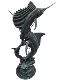 Gallery Wildlife Sculpture 'Grand Slam Marlin'