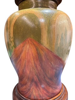 Theodore Alexander Faux Painted Tortoise Urn