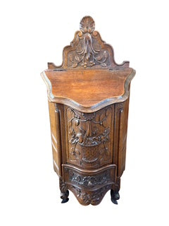 Antique French Provincial Flour & Salt Box