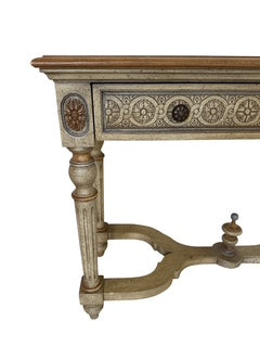French Renaissance Revival  Style Painted Console by Century Furniture