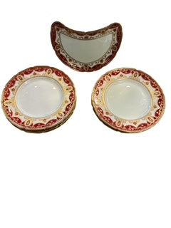 Cresent Plates by Royal Doulton