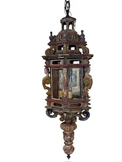 Early Venetian Carved Lantern