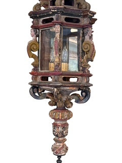 Early Venetian Carved Lantern