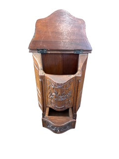 Antique French Provincial Flour & Salt Box