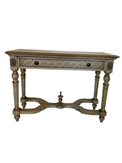 French Renaissance Revival  Style Painted Console by Century Furniture