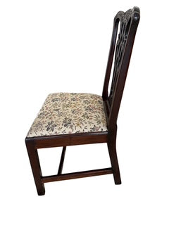 Pair George III Mahogany Side Chairs