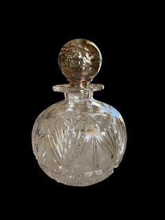 Dresser Jar with Silver Top
