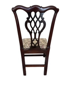 Pair George III Mahogany Side Chairs