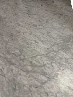 Heavy Arabescato Marble Top Coffee Table